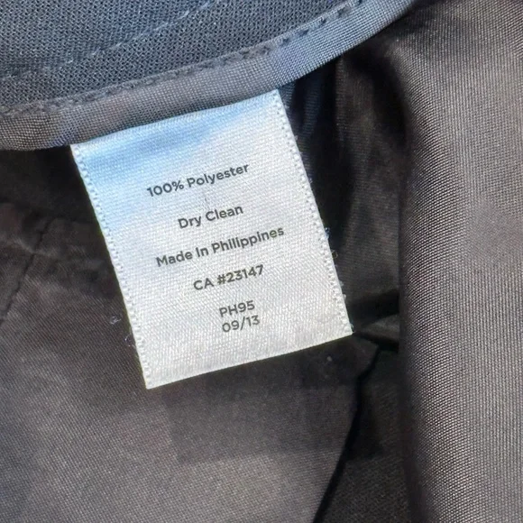 Talbots Signature Woman Lightweight Black Flowy Dress Pants 18W - Picture 10 of 13